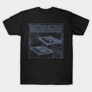 Between the Buried and Me Technical Drawing T-Shirt